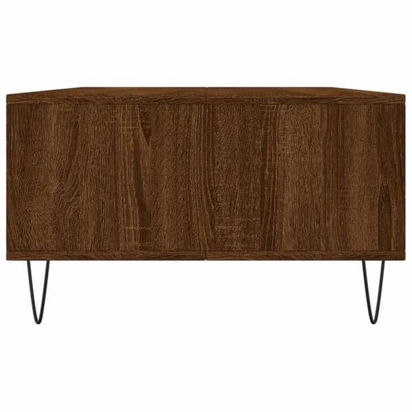 vidaXL sofabord 104x60x35 cm konstrueret træ brun egetræsfarve