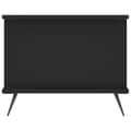 Miniatyrbilde 6 av 10: vidaXL Salongbord svart 90x50x40 cm konstruert tre