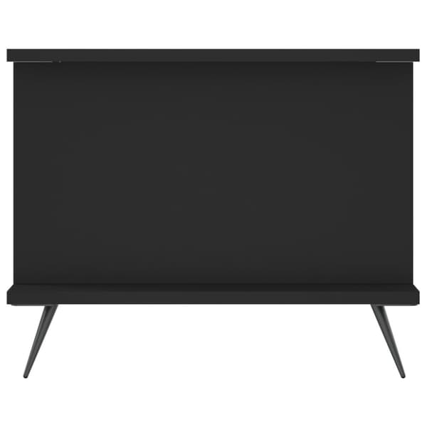 vidaXL Salongbord svart 90x50x40 cm konstruert tre