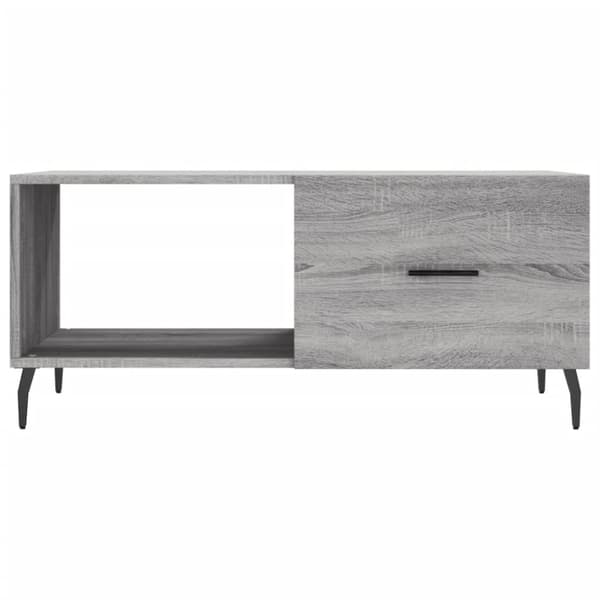 vidaXL sofabord 90x50x40 cm konstrueret træ grå sonoma-eg