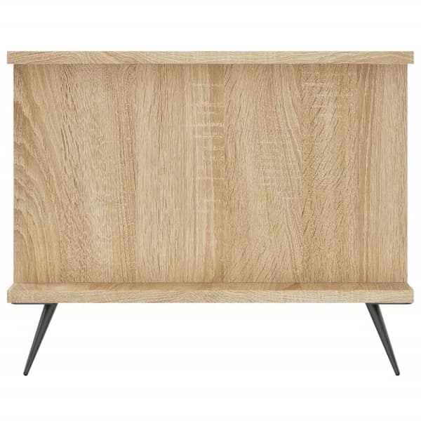 vidaXL sofabord 90x50x40 cm konstrueret træ sonoma-eg