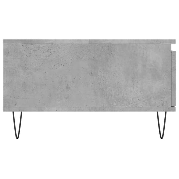 vidaXL sofabord 90x60x35 cm konstrueret træ betongrå