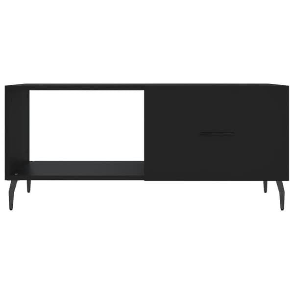 vidaXL sofabord 90x50x40 cm konstrueret træ sort