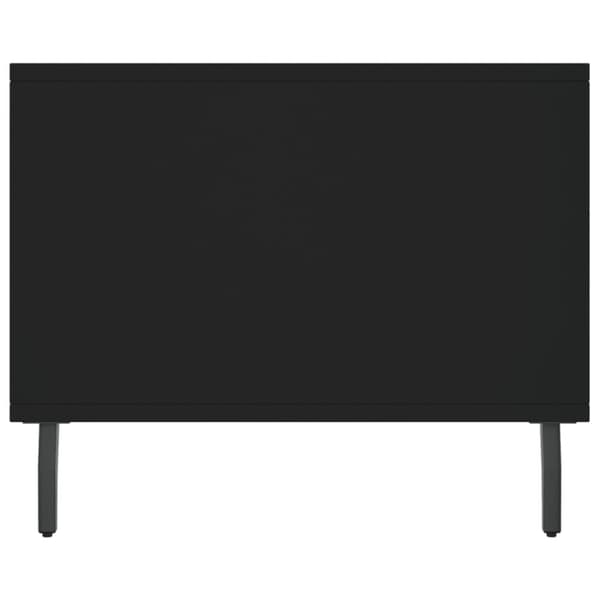 vidaXL Salongbord svart 90x50x40 cm konstruert tre