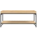 Pikkukuva 3 / 9: vidaXL Sohvapöytä Sonoma-tammi 100x49x45 cm tekninen puu