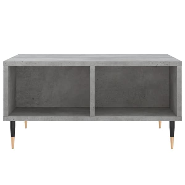 vidaXL Soffbord betonggrå 60x60x30 cm konstruerat trä