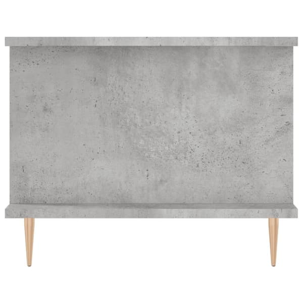 vidaXL Soffbord betonggrå 90x50x40 cm konstruerat trä