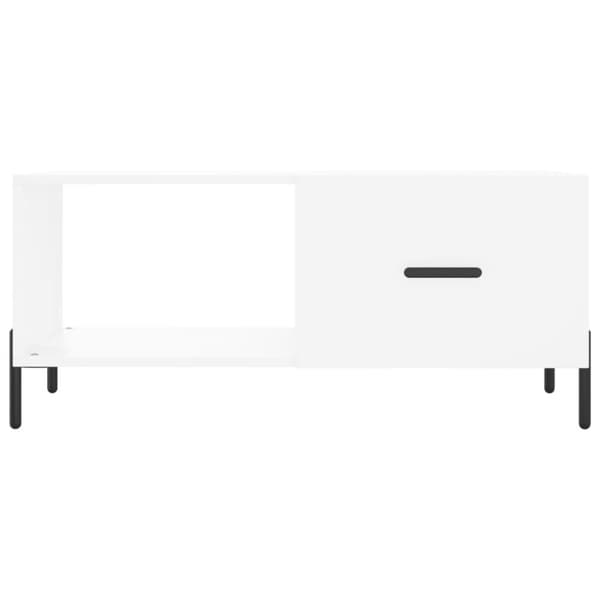 vidaXL Salongbord hvit 90x50x40 cm konstruert tre