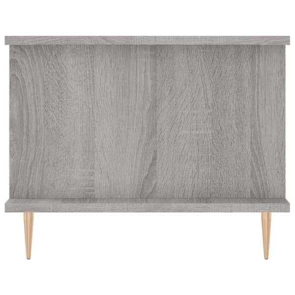vidaXL Salongbord grå sonoma 90x50x40 cm konstruert tre