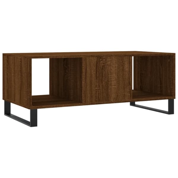 vidaXL Salongbord sonoma eik 102x50x40 cm konstruert tre