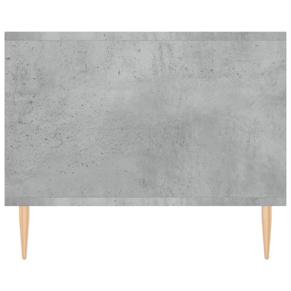 vidaXL Soffbord betonggrå 102x50x40 cm konstruerat trä