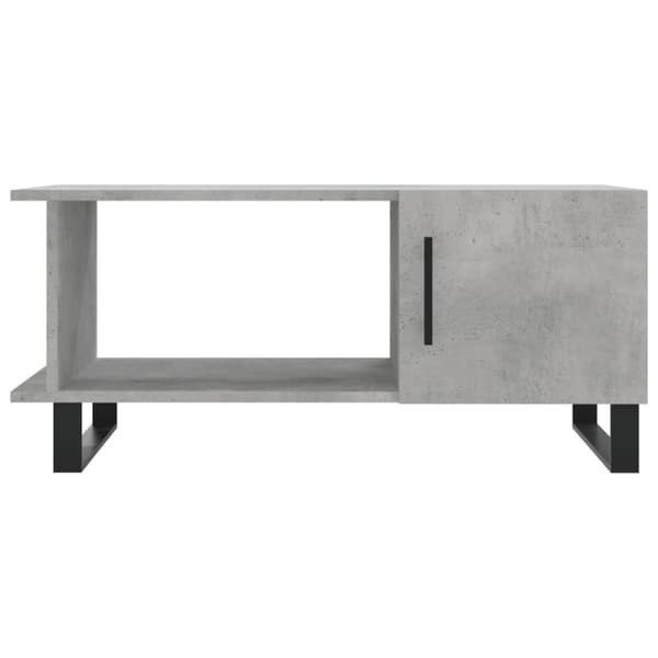 vidaXL Salongbord betonggrå 90x50x40 cm konstruert tre