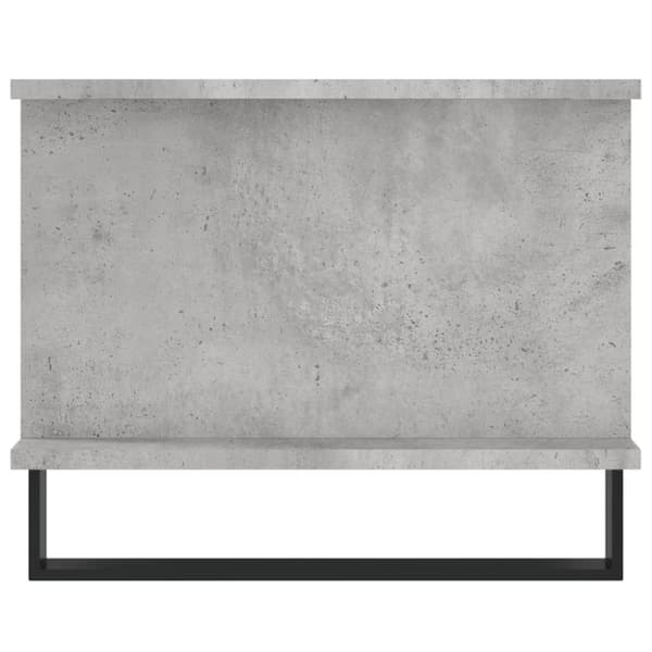 vidaXL Salongbord betonggrå 90x50x40 cm konstruert tre