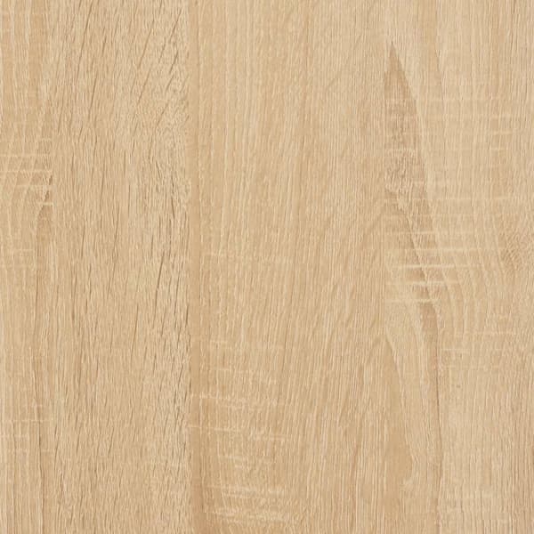 vidaXL sofabord 100x100x40 cm konstrueret træ sonoma-eg