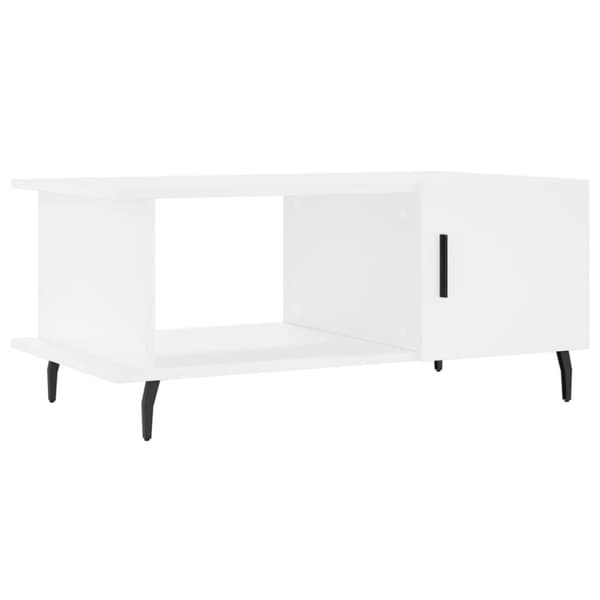 vidaXL sofabord 90x50x40 cm konstrueret træ hvid