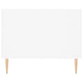 Miniatyrbilde 7 av 11: vidaXL Salongbord hvit 102x50x40 cm konstruert tre