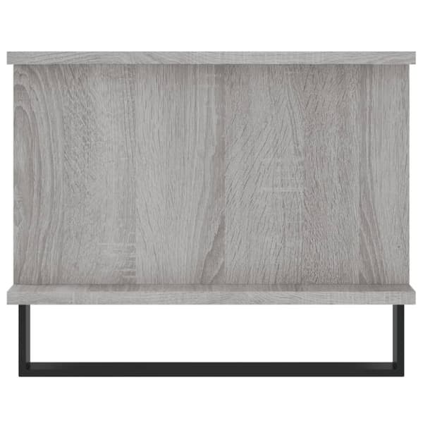 vidaXL Sohvapöytä harmaa Sonoma 90x50x40 cm tekninen puu