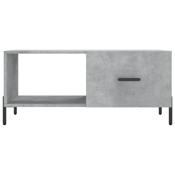 vidaXL Salongbord betonggrå 90x50x40 cm konstruert tre