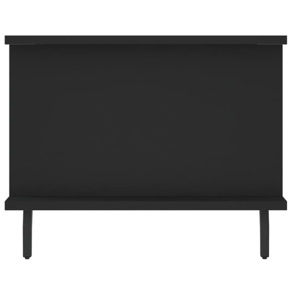 vidaXL Salongbord svart 90x50x40 cm konstruert tre