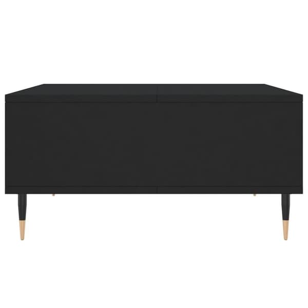 vidaXL Salongbord svart 60x60x30 cm konstruert tre