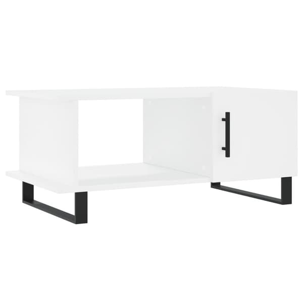 vidaXL sofabord 90x50x40 cm konstrueret træ hvid