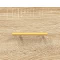 Miniatyrbillede 10 af 11: vidaXL sofabord 102x50x40 cm konstrueret træ sonoma-eg