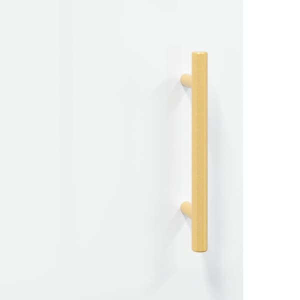 vidaXL sofabord 90x50x40 cm konstrueret træ hvid højglans