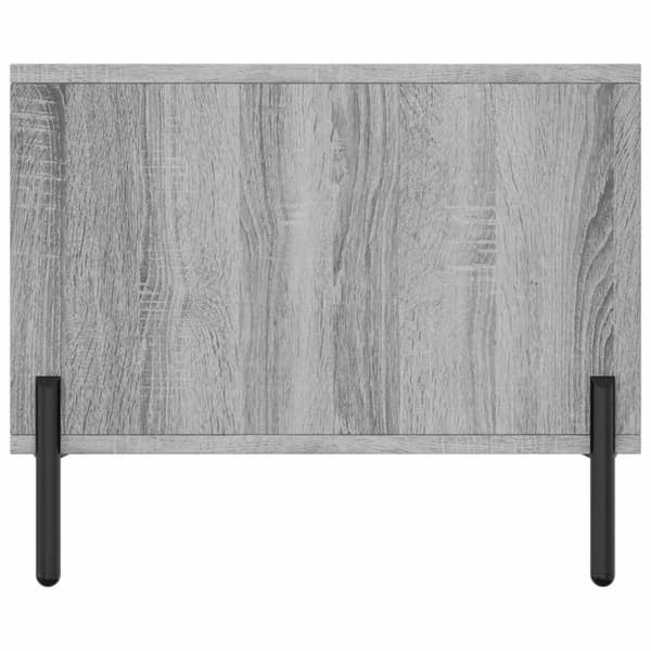 vidaXL Salongbord grå sonoma 90x50x40 cm konstruert tre