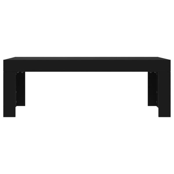 vidaXL Salongbord svart 102x50x36 cm konstruert tre