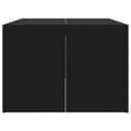 Miniatyrbilde 4 av 9: vidaXL Salongbord svart 102x50x36 cm konstruert tre