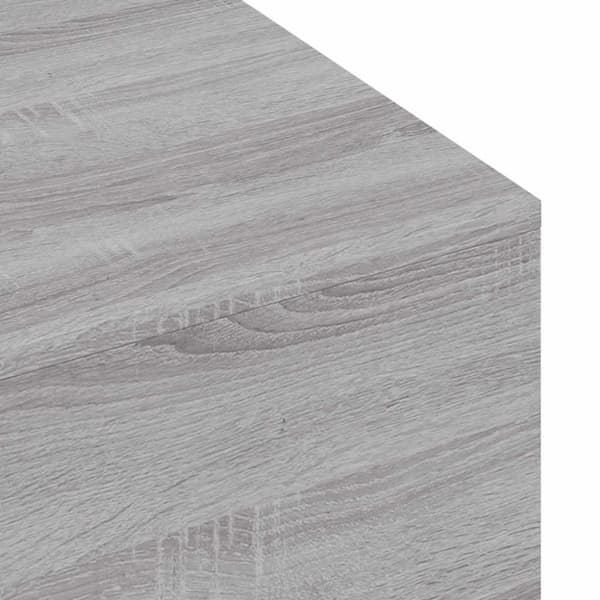 vidaXL sofabord 100x49,5x31 cm konstrueret træ grå sonoma-eg
