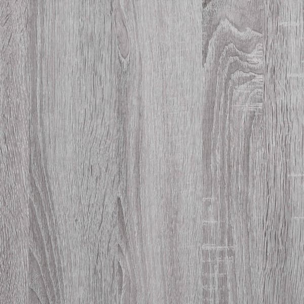 vidaXL sofabord 100x49,5x31 cm konstrueret træ grå sonoma-eg
