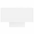 Miniatyrbillede 6 af 10: vidaXL sofabord 100x49,5x31 cm konstrueret træ hvid