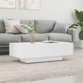 Miniatyrbillede 2 af 10: vidaXL sofabord 100x49,5x31 cm konstrueret træ hvid