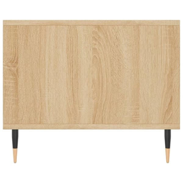 vidaXL sofabord 90x50x40 cm konstrueret træ sonoma-eg