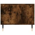 Miniatyrbilde 6 av 11: vidaXL Salongbord røkt eik 90x50x40 cm konstruert tre