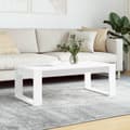 Miniatyrbillede 9 af 9: vidaXL sofabord 102x50x35 cm konstrueret træ hvid