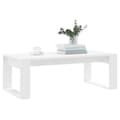 Miniatyrbillede 2 af 9: vidaXL sofabord 102x50x35 cm konstrueret træ hvid