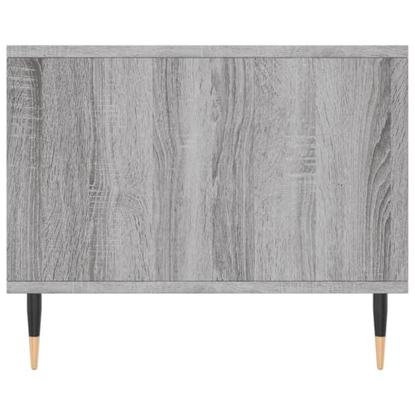 vidaXL sofabord 90x50x40 cm konstrueret træ grå sonoma-eg