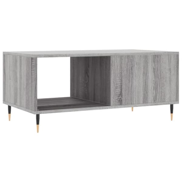 vidaXL sofabord 90x50x40 cm konstrueret træ grå sonoma-eg