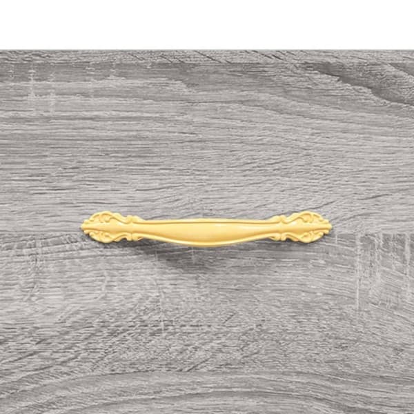 vidaXL sofabord 90x50x40 cm konstrueret træ grå sonoma-eg