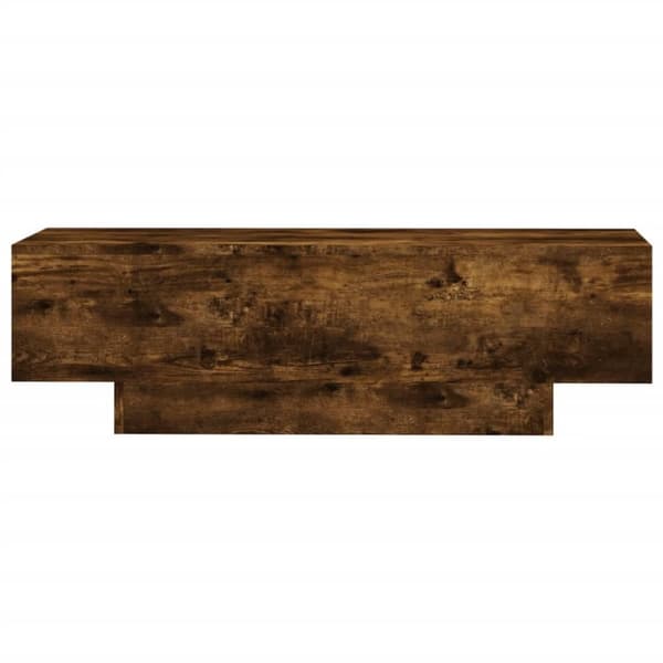 vidaXL sofabord 100x49,5x31 cm konstrueret træ røget egetræsfarve