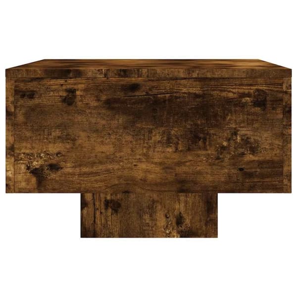 vidaXL sofabord 100x49,5x31 cm konstrueret træ røget egetræsfarve