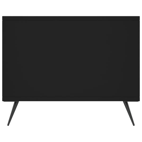 vidaXL Salongbord svart 90x50x40 cm konstruert tre