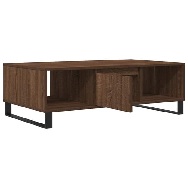 vidaXL Salongbord sonoma eik 104x60x35 cm konstruert tre