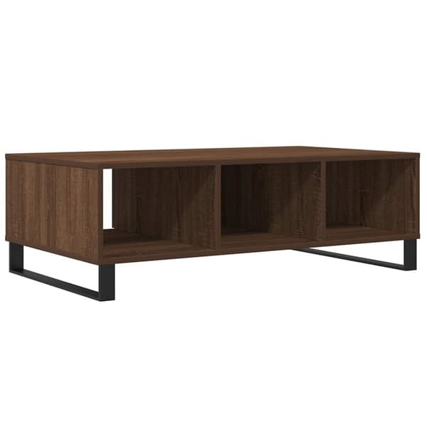 vidaXL Salongbord sonoma eik 104x60x35 cm konstruert tre