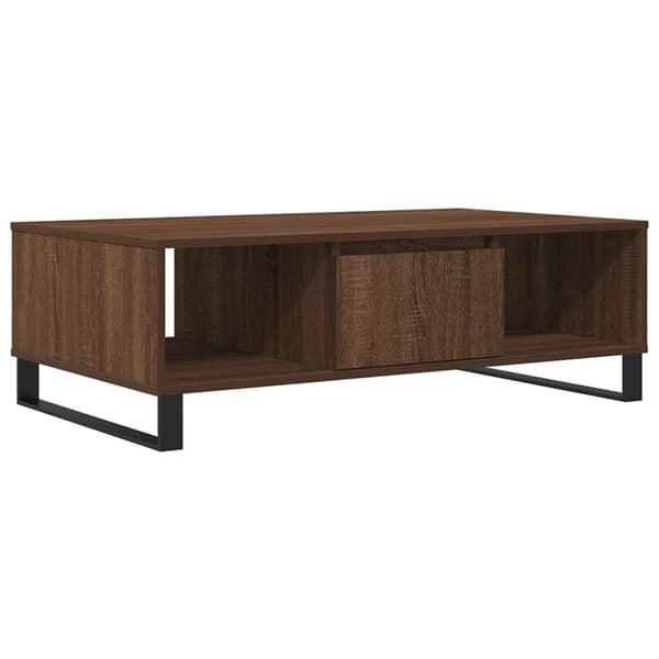 vidaXL Salongbord sonoma eik 104x60x35 cm konstruert tre