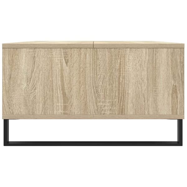 vidaXL Salongbord Sonoma eik 104x60x35 cm konstruert tre