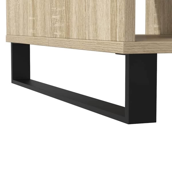 vidaXL Salongbord Sonoma eik 104x60x35 cm konstruert tre