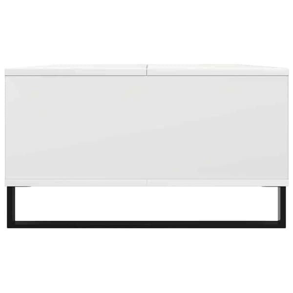 vidaXL Salongbord hvit 104x60x35 cm konstruert tre